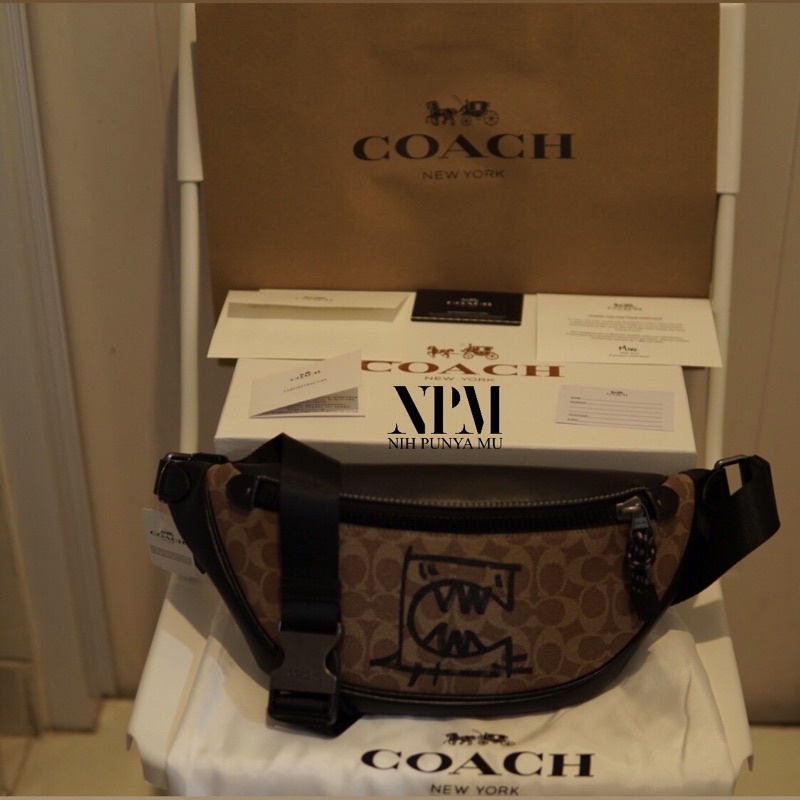 Harga coach discount rivington belt bag