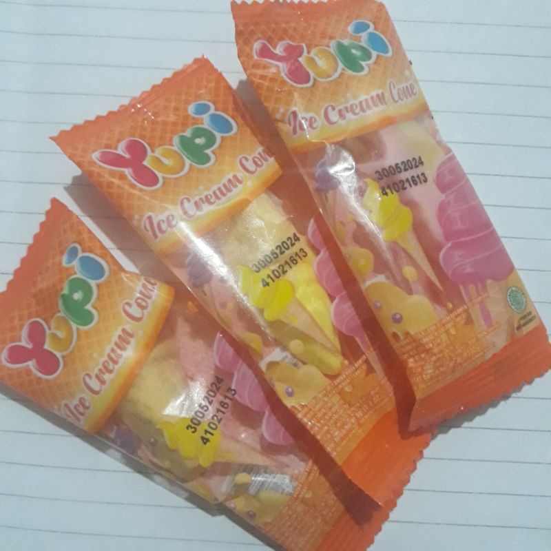 Jual Yupi Ice Cream Cone Permen Yupi Jelly Permen Jeli Yupi Yupi Just