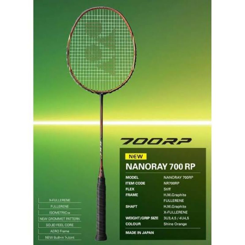 Jual Raket Badminton Yonex NANORAY 700 RP Original NANO RAY 700RP