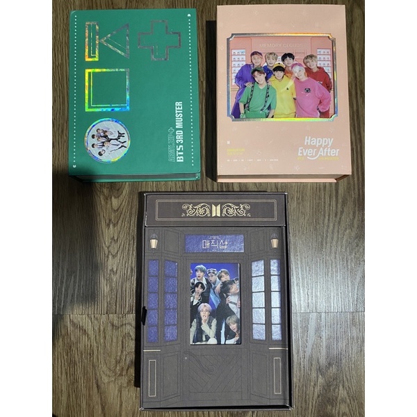 BTS 3RD hot and 4TH MUSTER DVD