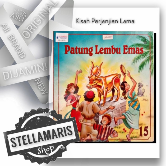 Jual Patung Lembu Emas Kisah Perjanjian Lama 15 Buku Cerita Anak