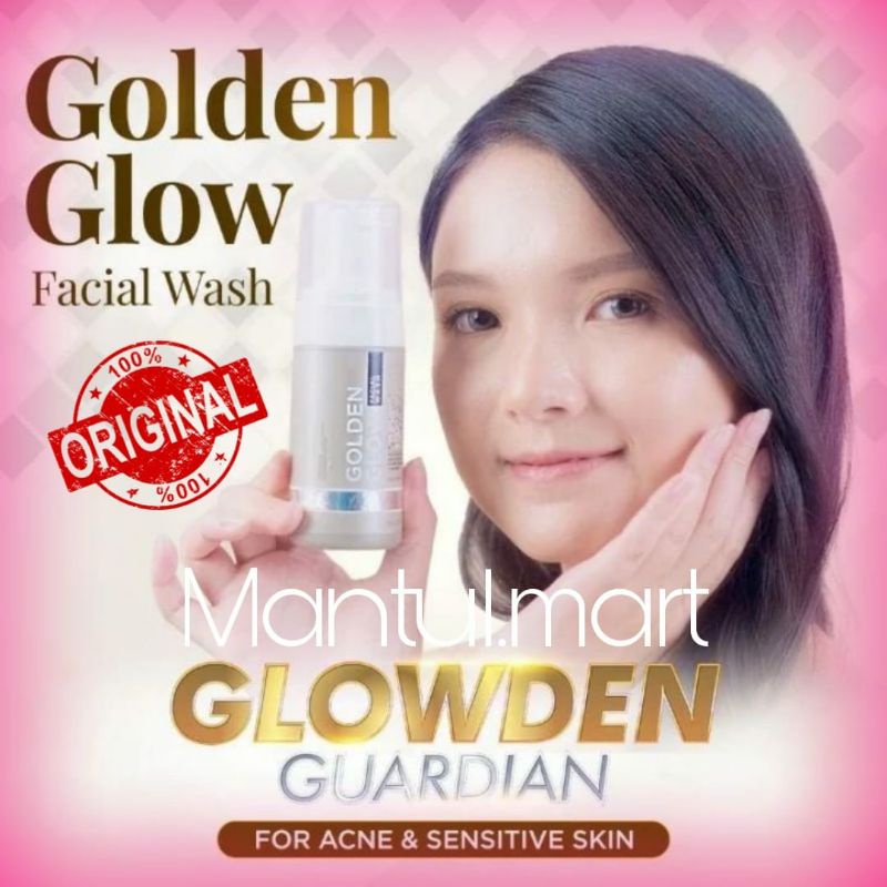 Jual *NEW* FACIAL WASH GOLDEN GLOW MS GLOW ORIGINAL 100 Shopee Indonesia