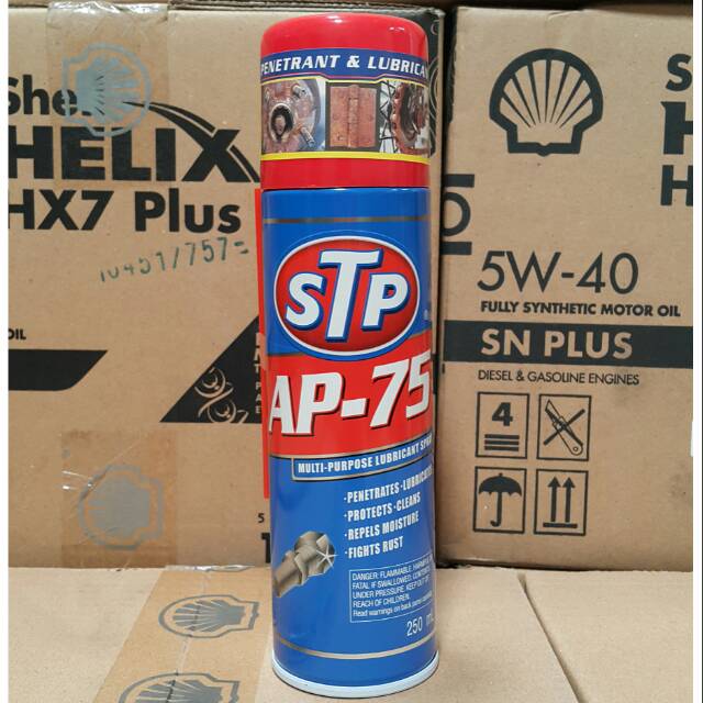 Jual Anti Karat Dan Pelumas Stp Ap 75 Penetrant Lubricant Spray 250 Ml Shopee Indonesia 1283