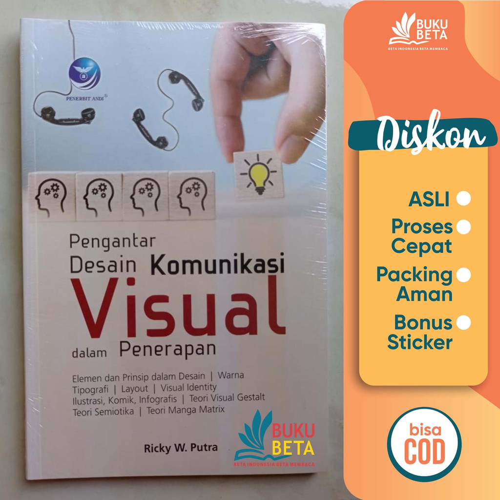 Jual Pengantar Desain Komunikasi Visual Dalam Penerapan - Ricky W Putra | Shopee Indonesia