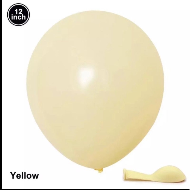Jual Balon pastel macaron mix warna 12