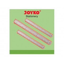 Jual Stainless Steel Ruler Penggaris Besi Joyko RL-ST30 30 cm | Shopee ...
