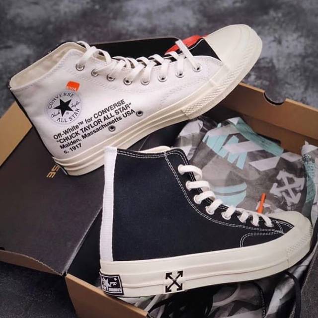 Converse x clearance off white harga