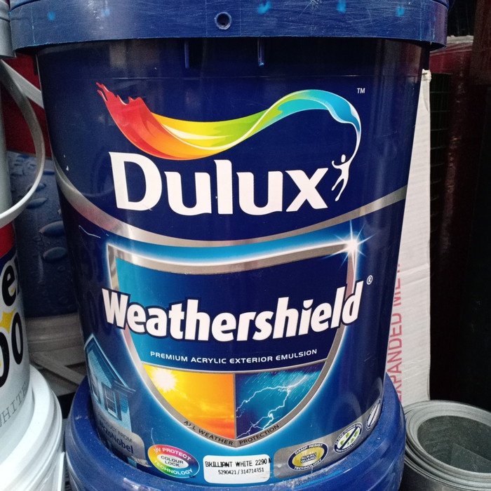 Jual Duluxe Weathershield Brilliant White Cat Tembok Dulux Weathershield Shopee Indonesia 2473