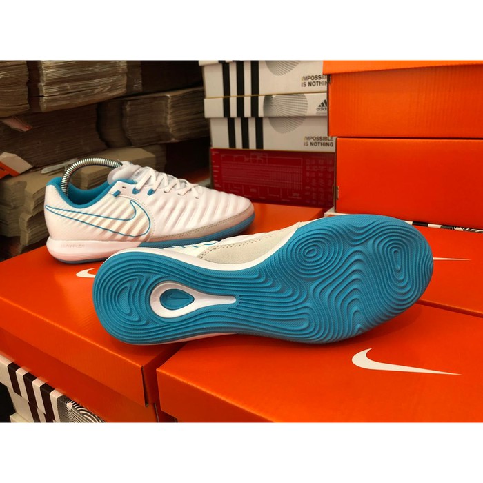 Jual Futsal Nike Tiempo Legend VII Pro IC - White Blue Hero | Shopee ...