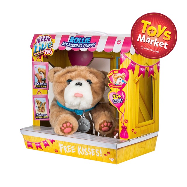 Little live pets rollie my kissing puppy clearance
