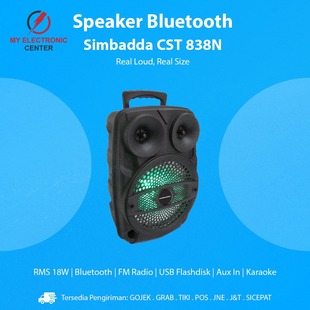 Speaker simbadda hot sale shopee