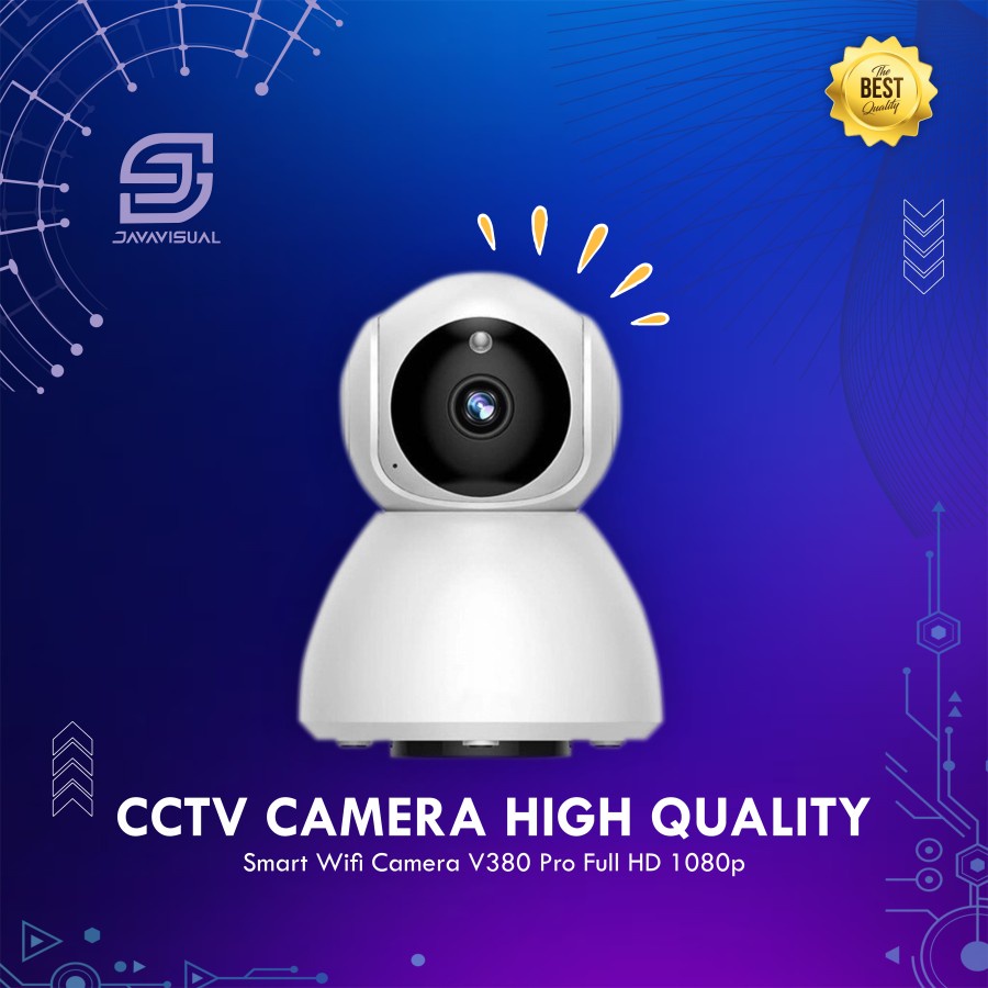 Jual [JaVis] Smart CCTV IP Camera V380 PRO FULL HD1080p CCTV P2P WIFI ...