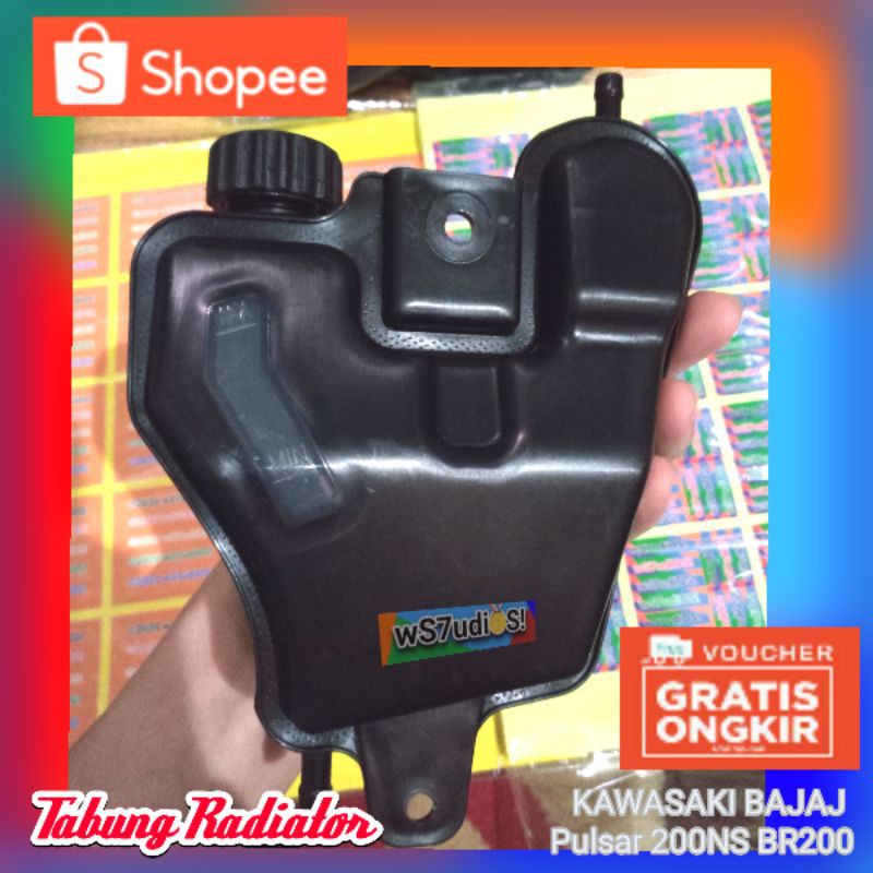 Jual Tabung Air Radiator Cadangan Reservoir Pulsar 200NS BR200 Kawasaki ...