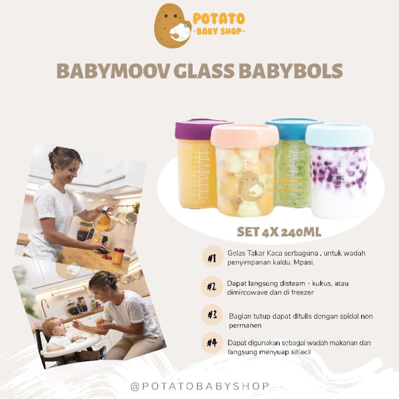 Babymoov Glass Babybowls