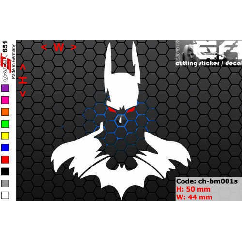 Jual ea cutting sticker / decal Code: ch-bm001s ( batman ) | Shopee ...
