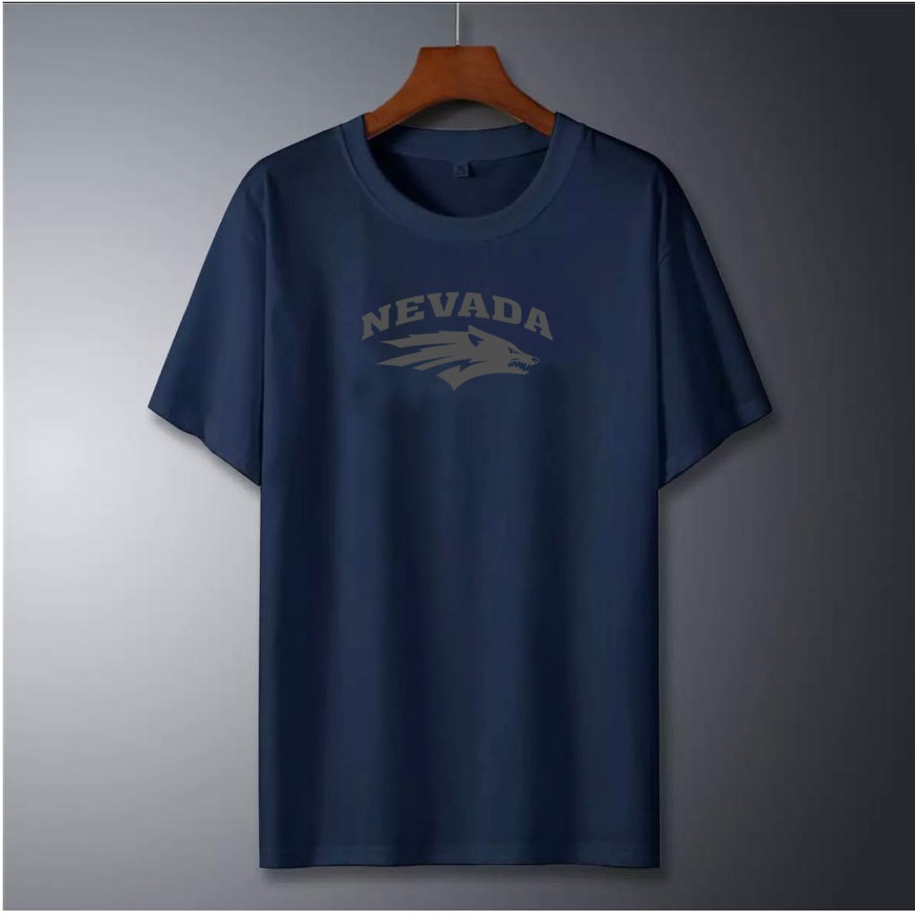 Nevada Hd Print Kaos Lengan Pendek Pria