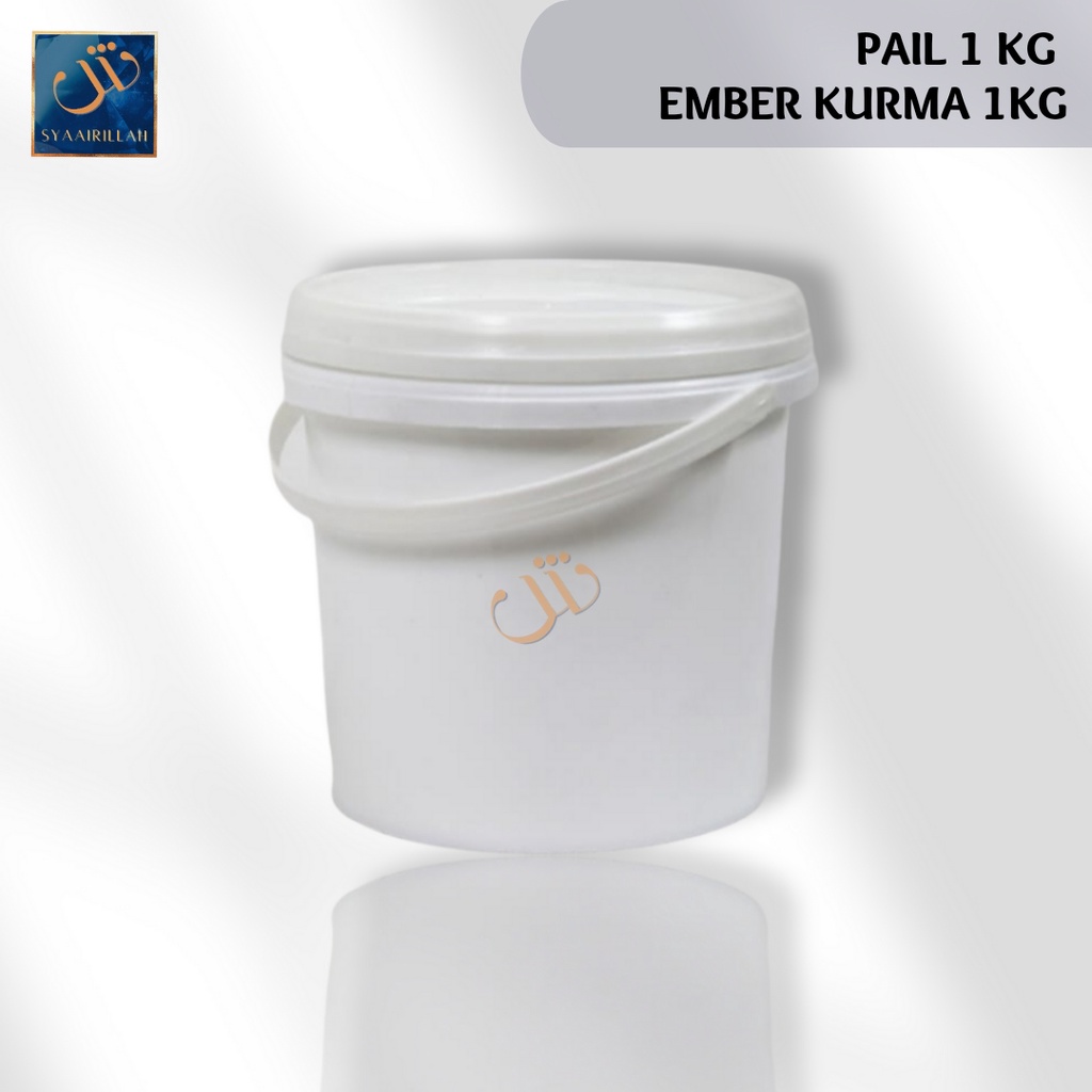 Jual Pail 1kg Ember 1kg Ember Kurma Ember 1 Liter Shopee Indonesia 8624