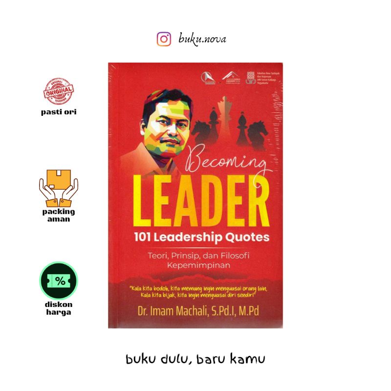 Jual Buku Becoming Leader 101 Leadership Quotes (Full Colour) | Shopee ...