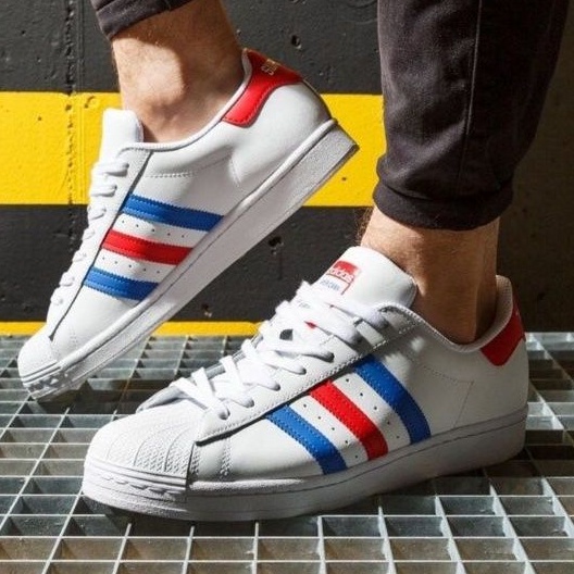 Size 42 Adidas Superstar Americana FV2806 Sneakers Original