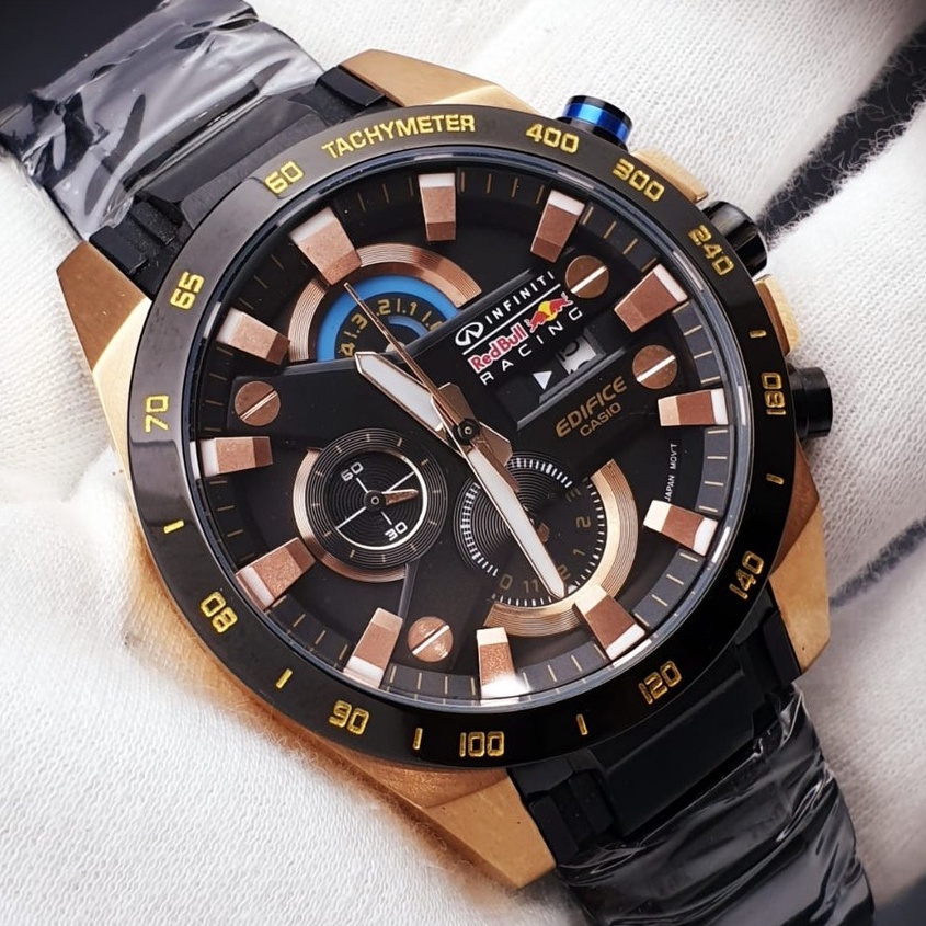 Harga jam casio edifice red bull racing sale