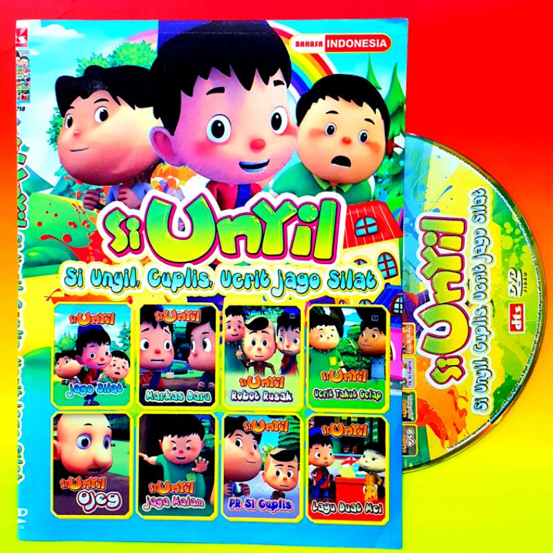 Jual KASET (D.V.D) FILM KARTUN SI UNYIL TERLARIS - KARTUN SI UNYIL ...