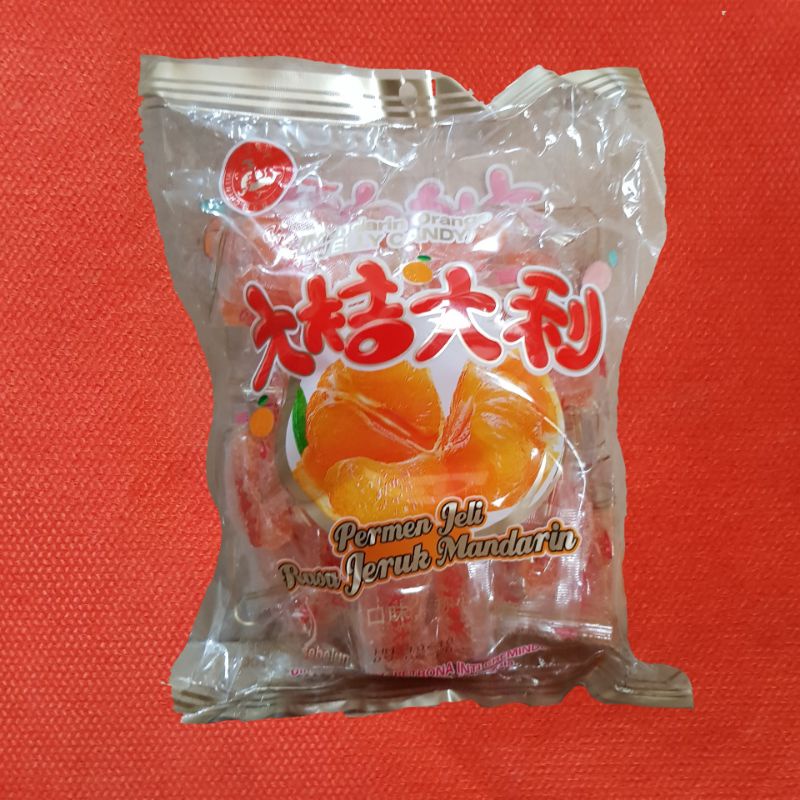 Jual Permen Jelly Jeruk 500gr Permen Jeli rasa Jeruk Mandarin ...