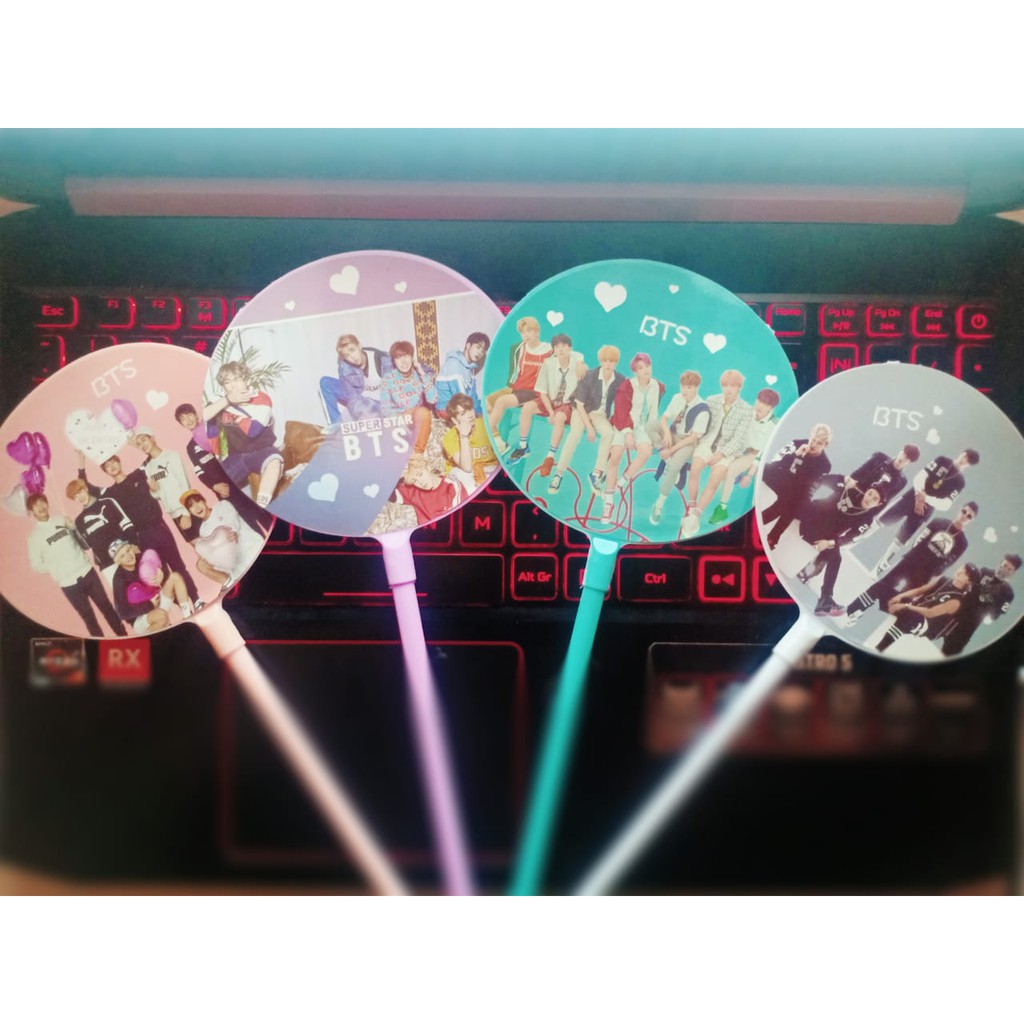 Jual Pulpen Kipas Motif BTS Ganteng Top Markotop / BALLPOINT BTS STAR ...