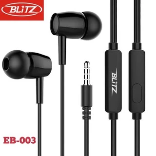 BLiTZ Earphone EB-003 Sport Aux 3.5mm + Microphone / Handsfree Headset