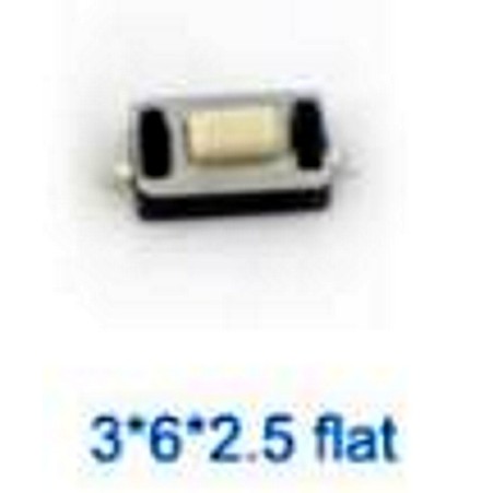 Jual Tact Switch 3x6x2.5 mm Flat Saklar Kecil Micro On Off Tactile 4 P ...
