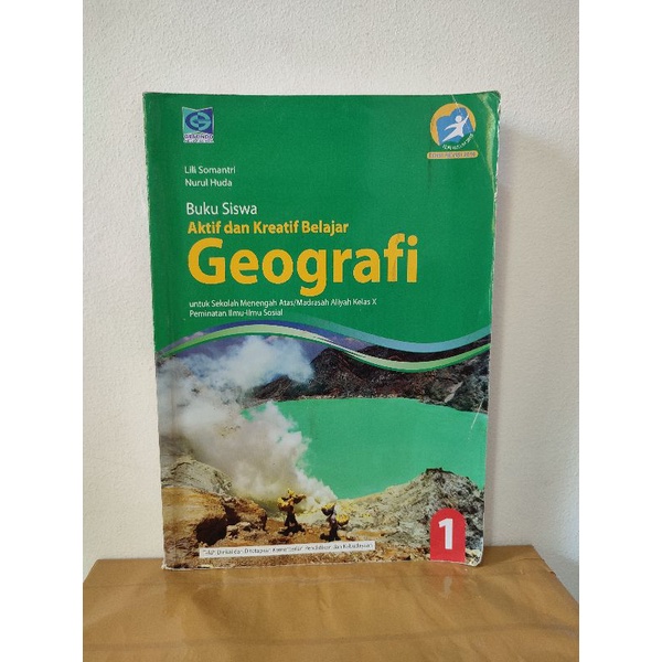 Jual Buku Siswa Geografi Untuk SMA Kelas 1 X 10 Kurikulum 2013 Edisi ...