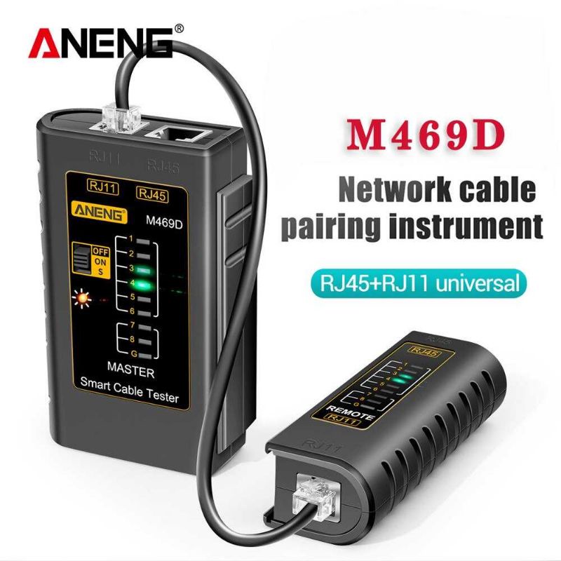 Jual Alat Cek Tester Kabel Lan Jaringan Internet Telepon RJ45 RJ11 ...