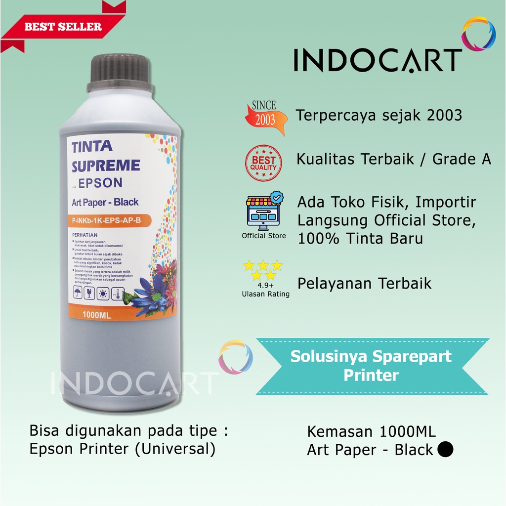 Jual Tinta Refill Printer Epson-Art Paper Ink-1kg | Shopee Indonesia