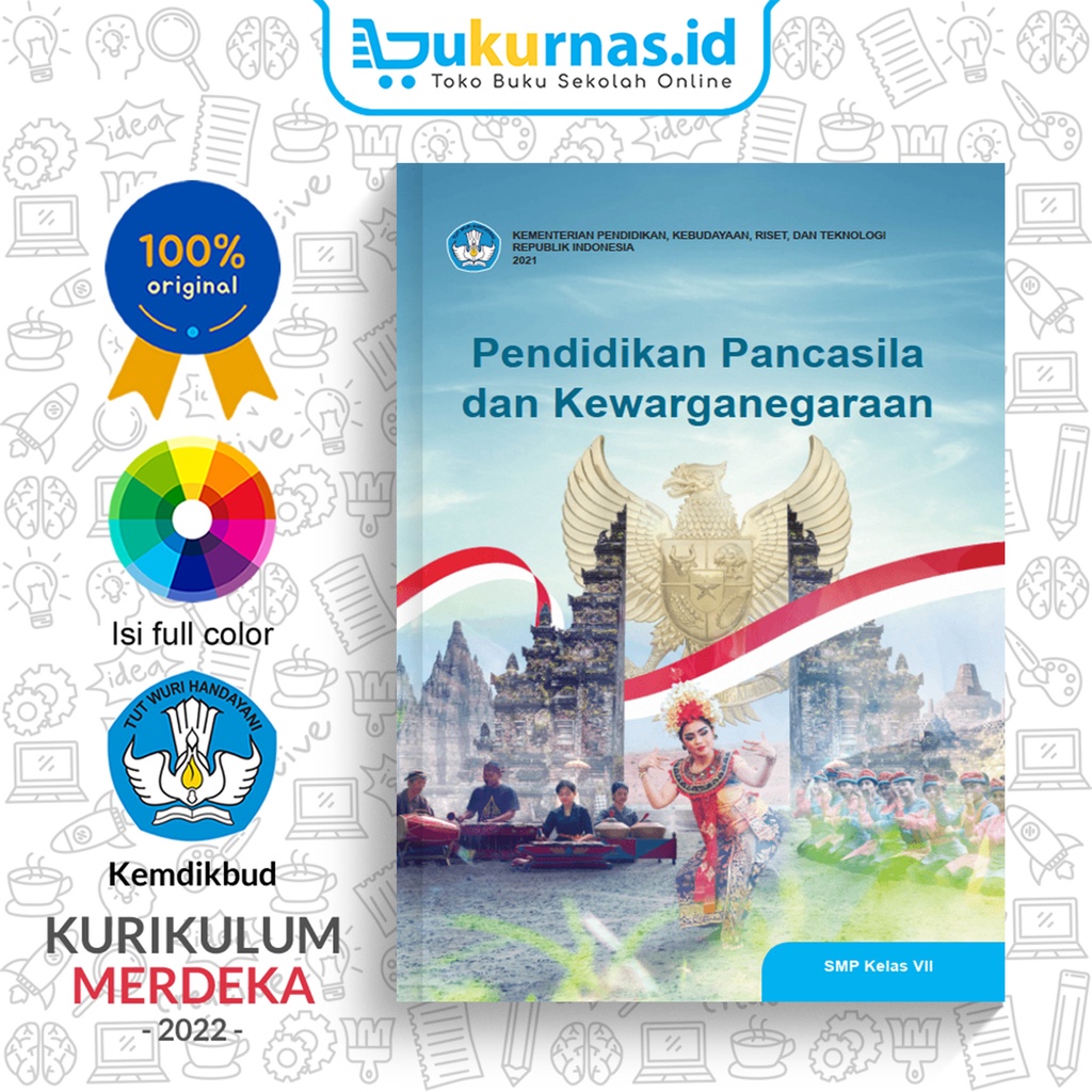 Jual Buku Pendidikan Pancasila Dan Kewarganegaraan PPKn SMP/MTS Kelas 7 ...