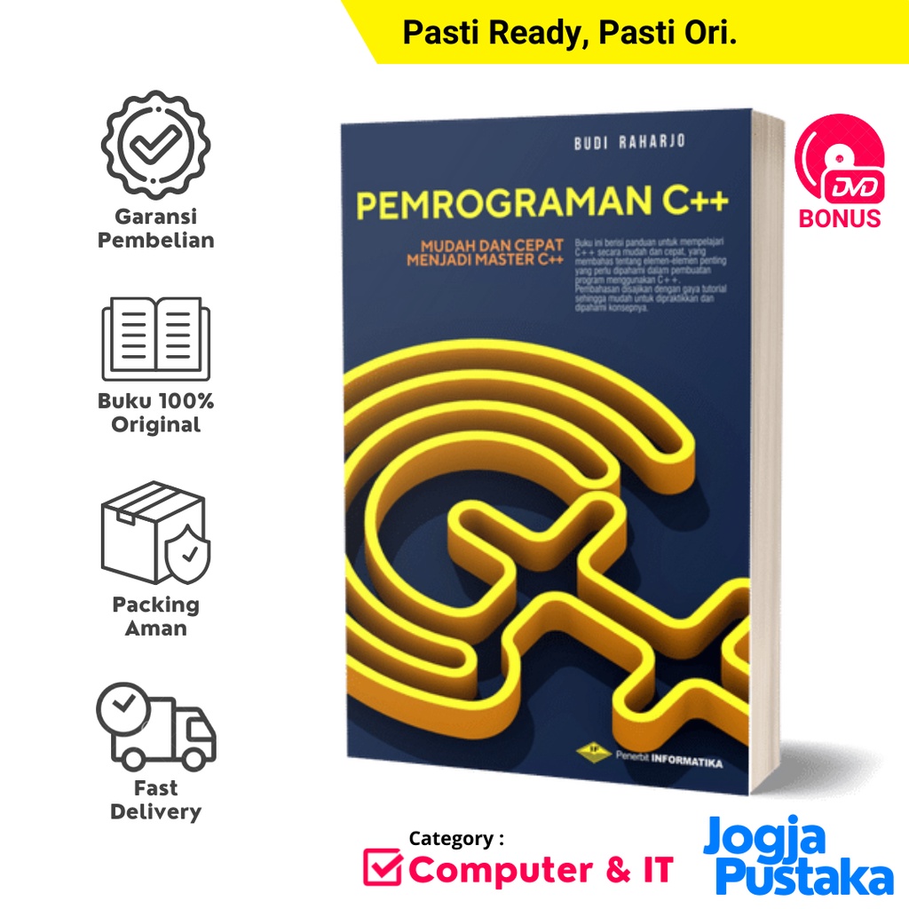 Jual Buku Pemrograman C++ (Mudah Dan Cepat Menjadi Master C++) Revisi ...
