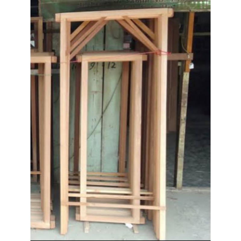 Jual kusen pintu polos 80cm x 200 cm | Shopee Indonesia