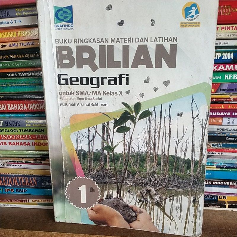 Jual BUKU RINGKASAN MATERI DAN LATIHAN BRILIAN GEOGRAFI 1 Untuk SMA/MA ...