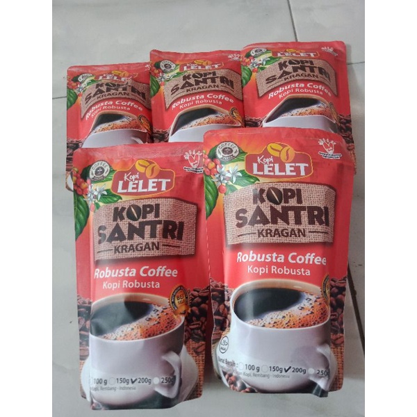 Jual Kopi Lelet Kopi Santri Kopi Lelet Original Kopi Khas Rembang 200