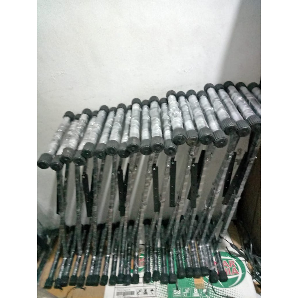 Jual Stand Besi Tempat Koper Beauty Case dobel besi silang | Shopee ...