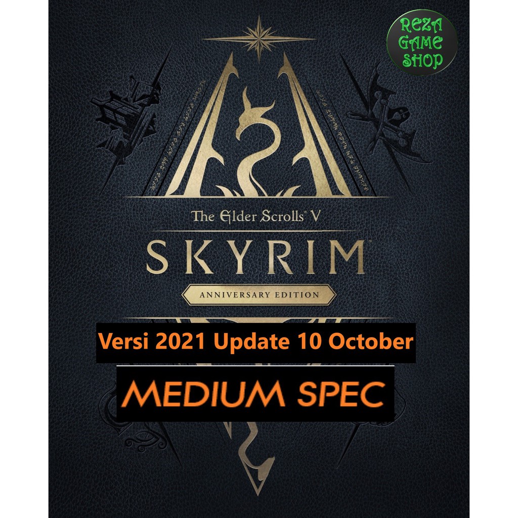 Jual The Elder Scrolls V Skyrim Anniversary Edition Versi 2021 | FULL ...