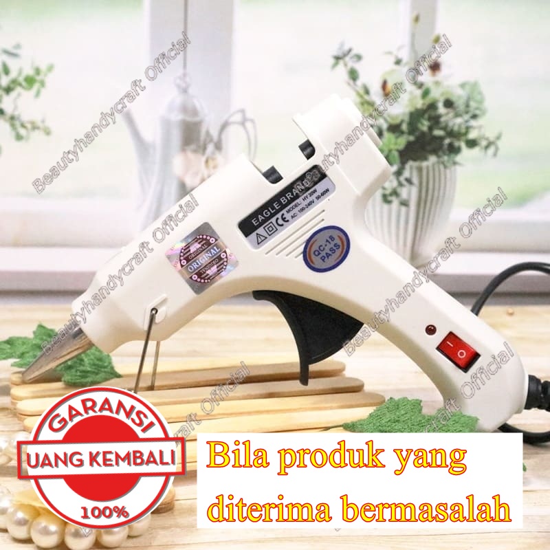 Jual Lem Tembak Glue Gun On Off Kecil Awet Bandel Uk Kecil Berkualitas Tahan Lama Lem Lilin