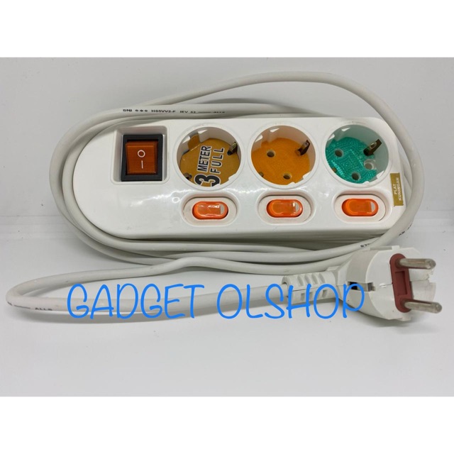 Jual Stop Kontak Multipro 3M Lb3 - Dexicon - Stop Kontak Warna ...