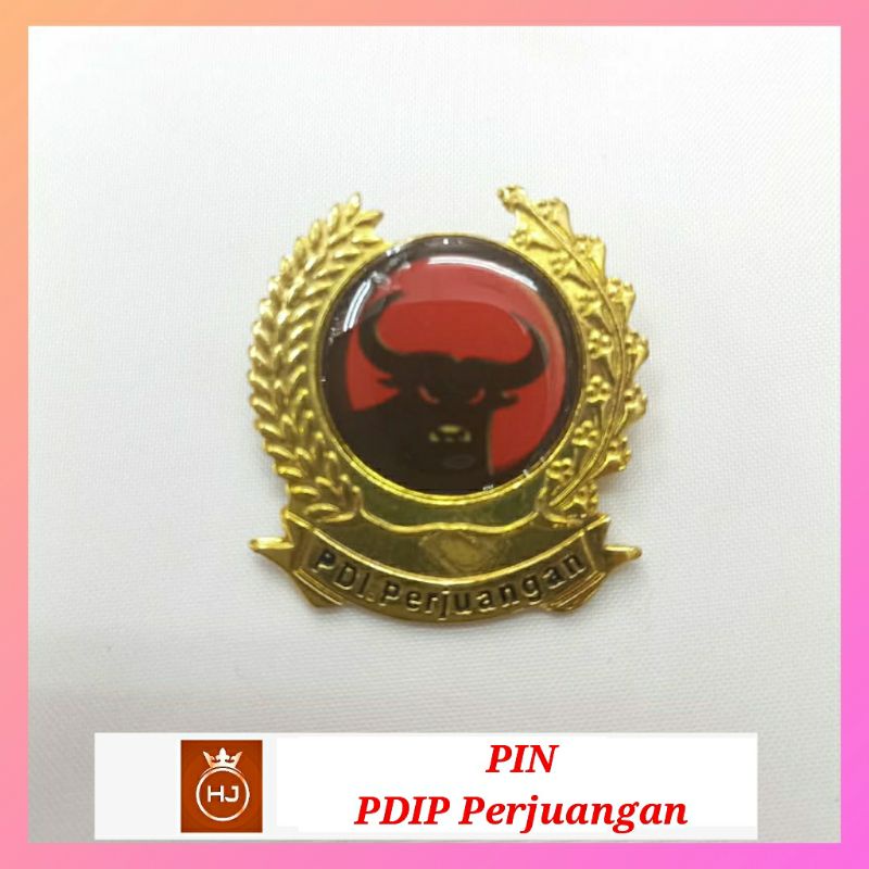 Jual Pin PDI Perjuangan / PDIP / PDIPERJUANGAN / PDI PERJUANGAN ...