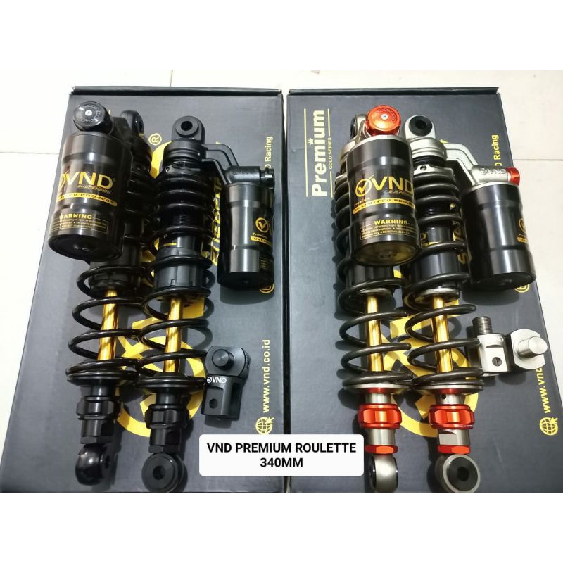 Jual Shock VND Roulette + dudukan shock matic 280 mm 320 mm 340 mm ...