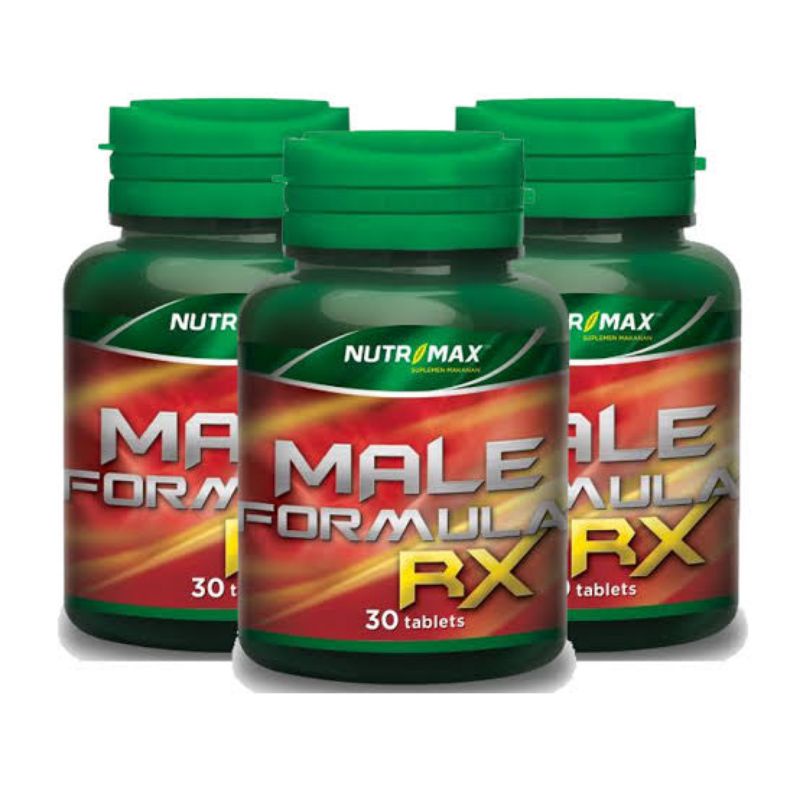 Jual Nutrimax Male Formula Rx 30 Tablet Shopee Indonesia