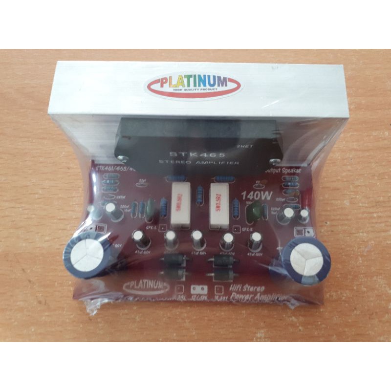 SANYO STK465 – Modulo Alimentatore Ibrido, Nuovo, Componente Elettronico Per Amplificatori Audio