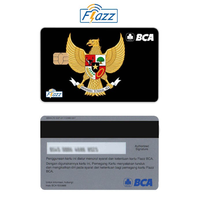 Jual Garuda Indonesia Kartu E-Money Flazz BCA Gen 2 NFC Custom Card ...