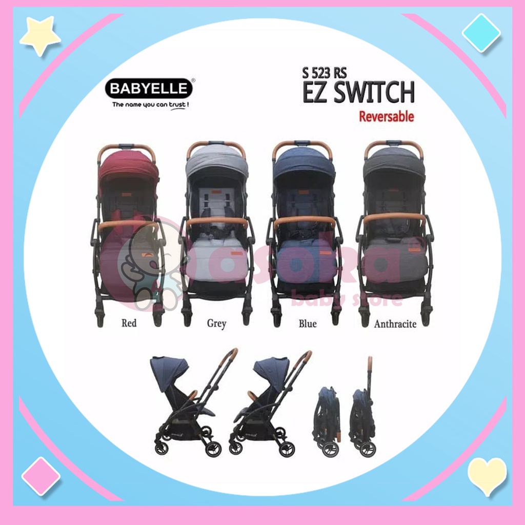 Harga stroller baby elle ez switch hotsell