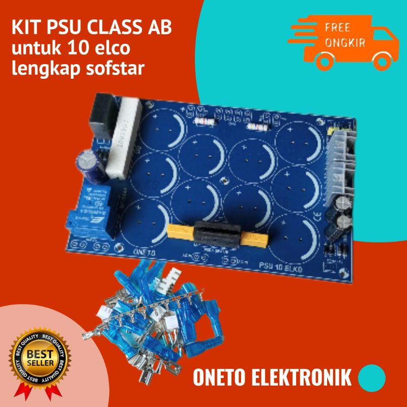 Jual KIT PSU class AB untuk 10elco lengkap sofstar | Shopee Indonesia