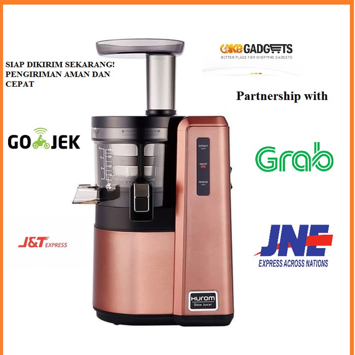 Jual HUROM Slow Juicer Alpha Rose Gold HZ-LBE17 | Shopee Indonesia
