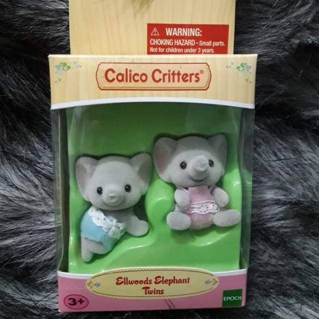 Calico critters ellwoods elephant sales twins